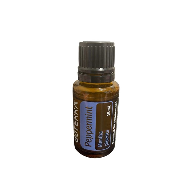 doTERRA Peppermint Essential Oil 15ml Expires 2025 June (used, 75% Full) - Picture 1 of 4